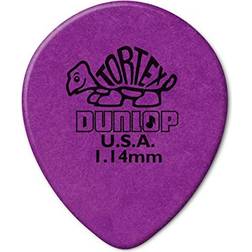 Jim Dunlop 413R1.14 Tortex Tear Purple, 1.14, 72/Bag