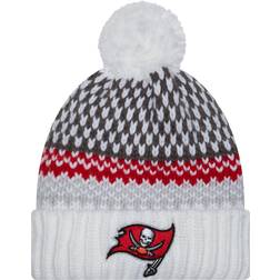 New Era Women's Tampa Bay Buccaneers 2023 Sideline White Knit Beanie, Team Holiday Gift