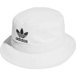 adidas Originals Washed Bucket Hat, White, One