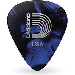 D'Addario Blue Pearl Celluloid Guitar Picks 25 pack Extra Heavy