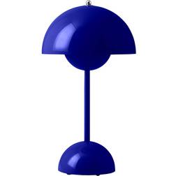 &Tradition Flowerpot VP9 Cobalt Blue Table Lamp 30cm