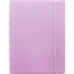 Filofax Refillable Pastel Notebook, A5 8.25" Orchid 112 Cream