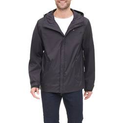 Tommy Hilfiger Men's Waterproof Breathable Hooded Jacket, Black