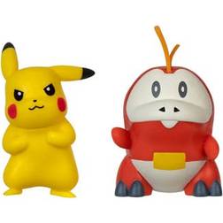 Jazwares Pokémon Gen IX Battle Figure Pack Minifiguren 2er-Pack Pikachu & Krokel 5 cm