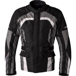 Rst Alpha Motorrad Textiljacke, schwarz-grau, Größe XL, schwarz-grau, Größe