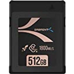 Sabrent Rocket CFX PRO 512GB CFexpress Type B Memory Card R1800MB/s W1700MB/s CF-XXIT-512