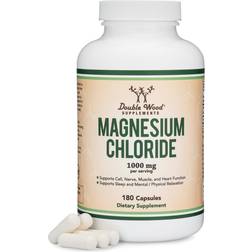 Double Wood Supplements Magnesium Chloride 1000mg 180 pcs
