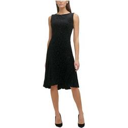 Tommy Hilfiger Women's Midi Dress, Depe Black