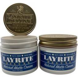 Layrite Deluxe Natural Matte Cream 4.25 OZ Set of 2