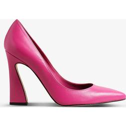 Ted Baker Womens Pink Teyma Leather Court Heels Eur Women