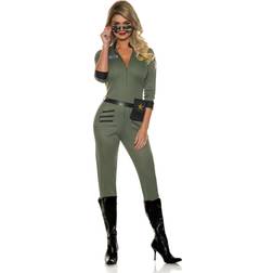 Horror-Shop Sexy Airforce Pilot Costume