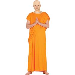 Horror-Shop Buddha mönch kostüm Orange