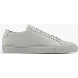 Common Projects Mens Light Grey Mono Original Achilles Low-top Leather Trainers