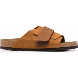 Birkenstock Kyoto suede sandals men Calf Leather/Calf Leather/Rubber Regular Brown