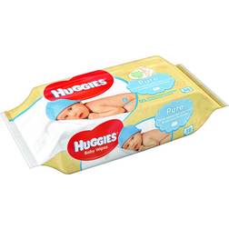 Huggies Pure Baby Wipes 18x56 Wipes