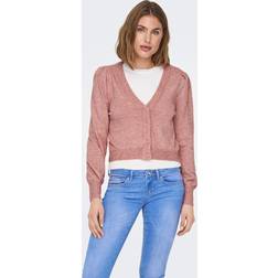 Only Puff Sleeved Knitted Cardigan