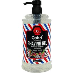 Shaving gel clear easy shave forest fruits scent gabri professional gummy barber