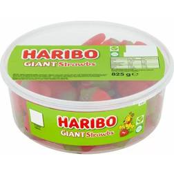 Haribo Giant Strawbs Tub 825g 1pack