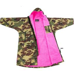 Dryrobe Advance Long Sleeve Camo Pink-Large
