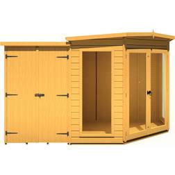 Shire Barclay Corner Summerhouse with Shed (Building Area )