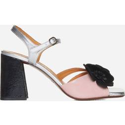 Chie Mihara Pirota flowers leather sandals