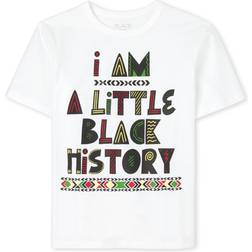 The Children's Place Kid's Matching Family Black History Graphic Tee - White