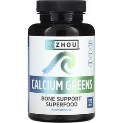 Zhou Nutrition, Calcium Greens 120 pcs