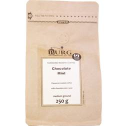 Burg Chocolate Mint Ground Flavoured Coffee 250g 1pack