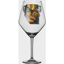 Carolina Gynning Golden Butterfly Wine Glass 75cl