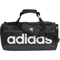 adidas Essentials Linea Medium Duffel Bag - Black/White