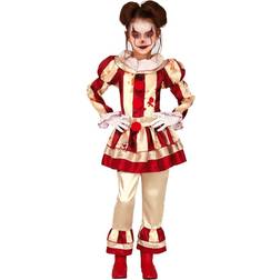 Fiestas Guirca Striped Clown Children's Costume