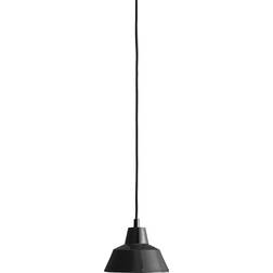 Made by Hand Workshop Shiny Black Pendant Lamp 18cm
