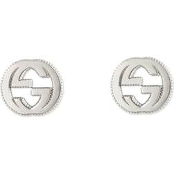 Gucci Interlocking G Earrings - Silver