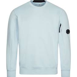CP COMPANY Diagonal Raised Fleece Sweatshirt - Starlight Blue