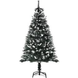 Homcom Snow Dipped Dark Green Christmas Tree 150cm