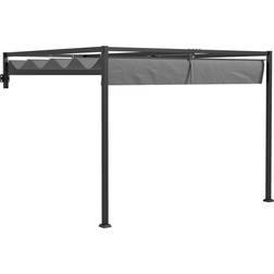 OutSunny Pergola with Retractable Shade Canopy 2x3 m