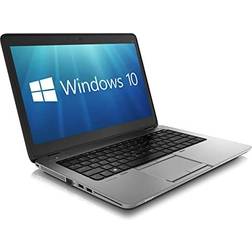 HP EliteBook 840 G1 14-inch Ultrabook (Intel Core i5 4th Gen, WiFi, WebCam, Windows 10 Professional 64-bit) with Antivirus