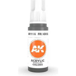 AK Interactive Acrylic Modelling Colors French Blue 17ml