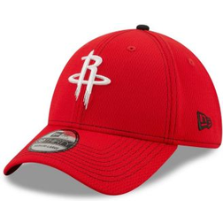 New Era Men's Red Houston Rockets Team Dash 39Thirty Flex Hat