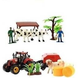 Harvesting Farm Set with Tractor