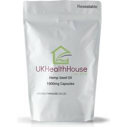 UKHealthhouse Hemp Seed Oil 1000mg 120 pcs