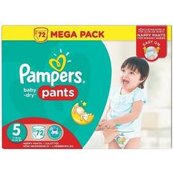 Pampers Baby Dry Pants Size 5 11-18kg 72pcs
