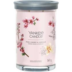 Yankee Candle Pink Cherry & Vanilla Pink Scented Candle 567g