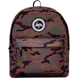 Hype Pop Camo Backpack - Khaki Orange