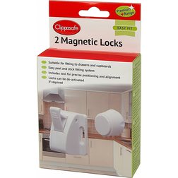 Clippasafe Magnetic Locks 2-Pack