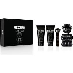 Moschino Toy Boy Gift Set EdP 100ml + Shower Gel 100ml + Aftershave Lotion 100ml + EdP 10ml