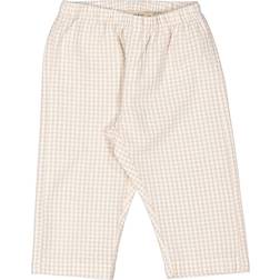 MarMar Copenhagen Kid's Panto Pants - Gray/Sand Gingham