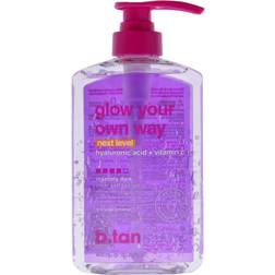 b.tan Glow Your Own Way Next Level Clear Self Tan Gel Insanely Dark 473ml
