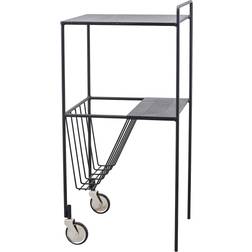 House Doctor Use Black Trolley Table 35x35