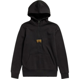 G-Star Kid's Hooded Zip Sweater - Dark Black